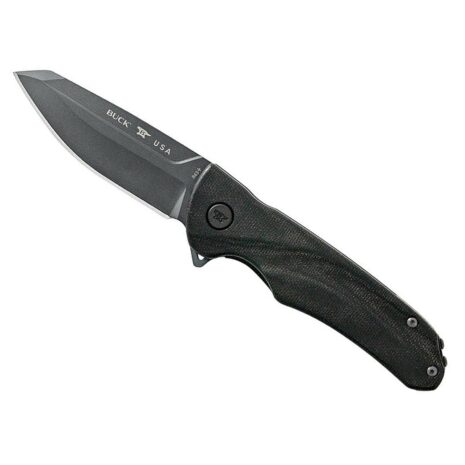 buck sprint ops pro black canvas micarta pe zakmes
