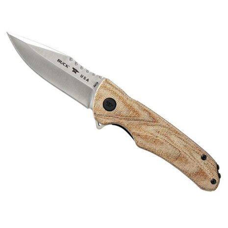buck buck sprint pro canvas micarta pe zakmes