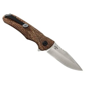 Buck Sprint Pro Burlap Micarta PE zakmes Buck Sprint Pro Burlap Micarta PE zakmes