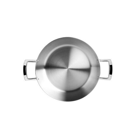 ibili triply diepe braadpan 2 grepen 24 cm ibili triply diepe braadpan 2 grepen 24 cm