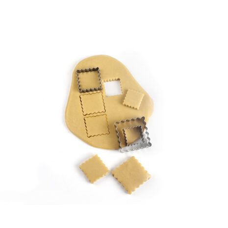 ibili gekartelde deeg uitstekers vierkant set van 3 ibili gekartelde deeg uitstekers vierkant set van 3