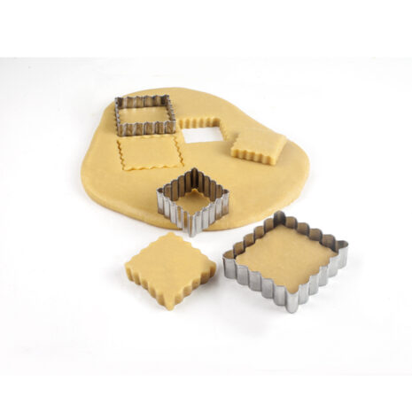 ibili gekartelde deeg uitstekers vierkant set van 3 ibili gekartelde deeg uitstekers vierkant set van 3