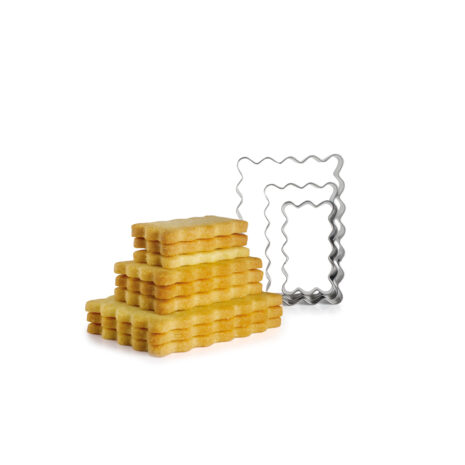 ibili gekartelde deeg uitstekers rechthoekig set van 3 ibili gekartelde deeg uitstekers rechthoekig set van 3