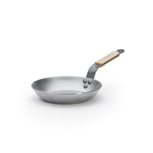 de Buyer Koekenpan Mineral B met houten steel 20 cm