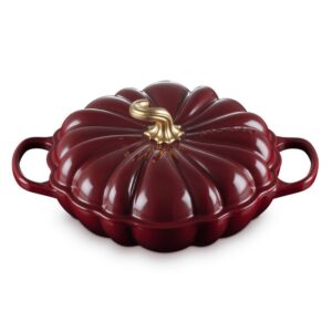 Le Creuset Braadpan campagnard pompoen 28 cm - Rhone - Garnet