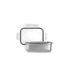 ibili rechthoekige voedselcontainer rvs magnetronbestendig