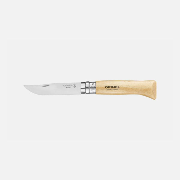 opinel zakmes n°08 inox classic rvs hout