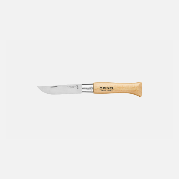 opinel zakmes n°05 inox classic rvs hout