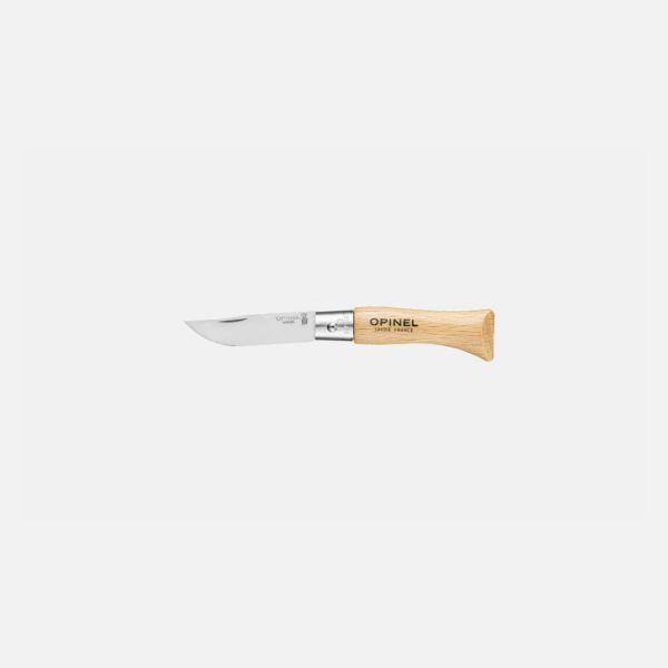 opinel zakmes n°03 inox classic rvs hout