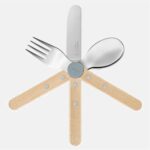 opinel kinderbestek 3 delig regenblauw