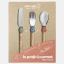 opinel kinderbestek 3 delig gemengde kleuren