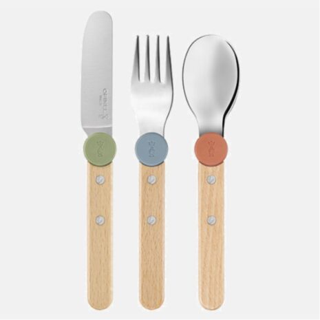 opinel kinderbestek 3 delig gemengde kleuren opinel kinderbestek 3 delig gemengde kleuren