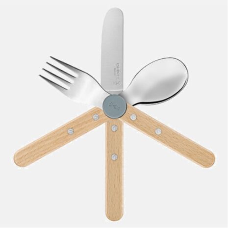 opinel kinderbestek 3 delig gemengde kleuren opinel kinderbestek 3 delig gemengde kleuren