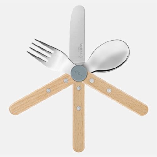 opinel kinderbestek 3 delig gemengde kleuren opinel kinderbestek 3 delig gemengde kleuren