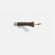 opinel zakmes néo6 black walnut rvs walnoothout opiflex