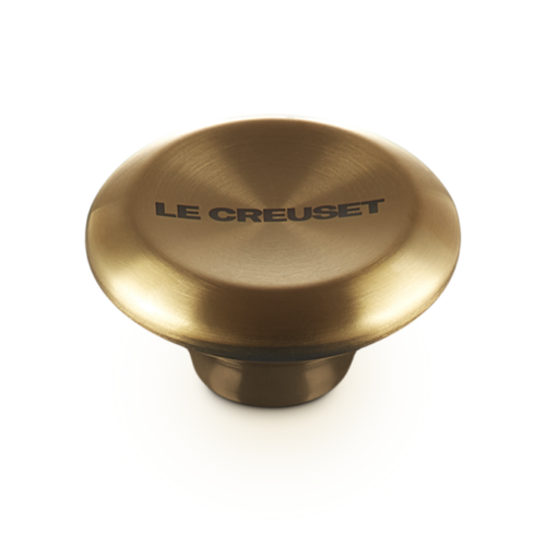 le creuset rvs licht goudkleurig knop origineel 5,7 cm le creuset rvs licht goudkleurig knop origineel 5,7 cm