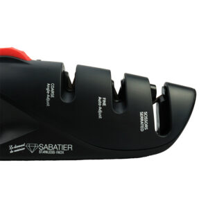 Diamant Sabatier messenslijpen met 5 slijphoeken Diamant Sabatier messenslijpen met 5 slijphoeken