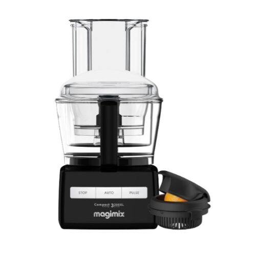 magimix keukenmachine compact system 3200 xl zwart met citruspers