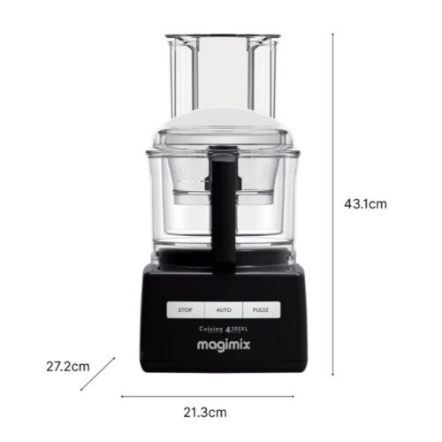 magimix keukenmachine cuisine system 4200 xl zwart met citruspers magimix keukenmachine cuisine system 4200 xl zwart met citruspers