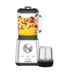 magimix power blender 3 zilvergrijs 1000 watt met minikom