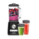 magimix power blender 4 zwart – 1300 watt met blendcups