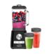 magimix power blender 4 zwart – 1300 watt met blendcups