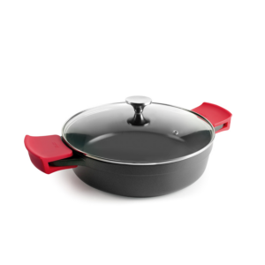 Ibili Esben braadpan - stoofpan met glasdeksel - 24 cm