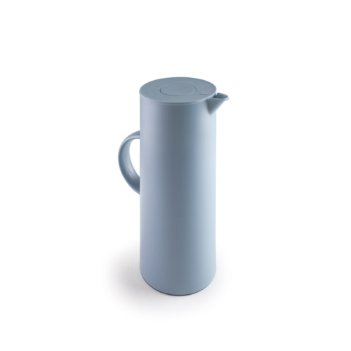 ibili thermoskan 1 liter glazen binnenkan blauw