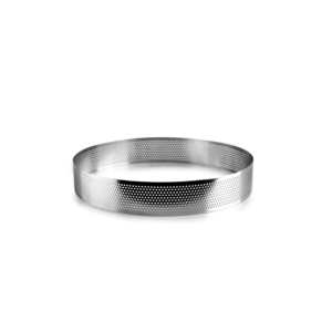 Ibili taartring geperforeerd rvs - 24 cm, 3,5 cm