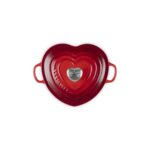 le creuset campagnard tradition hartvormige braadpan met rvs knop