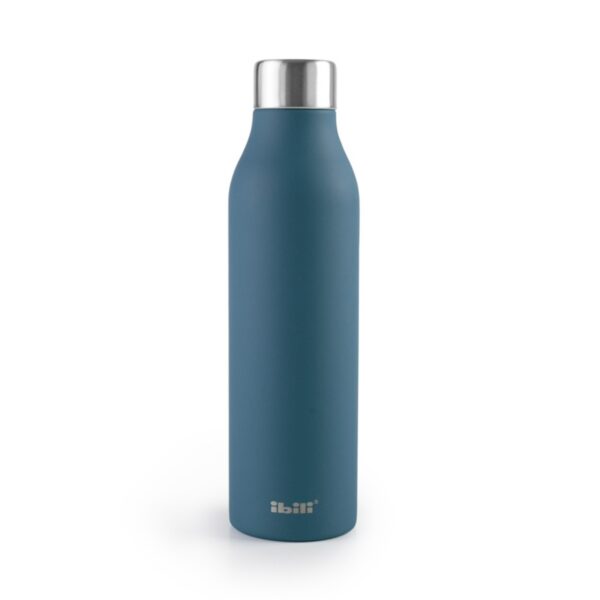 ibili drinkfles isolerend 500 ml smart solid blauw