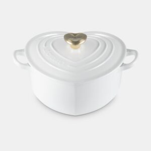 Le Creuset Harten braadpan gietijzer - Wit