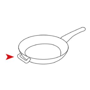 Ibili I-Chef diepe koekenpan - sauteerpan antikleef