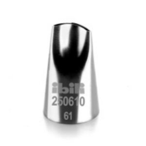 Ibili Spuitmond rvs - Bloemblad, 10 mm