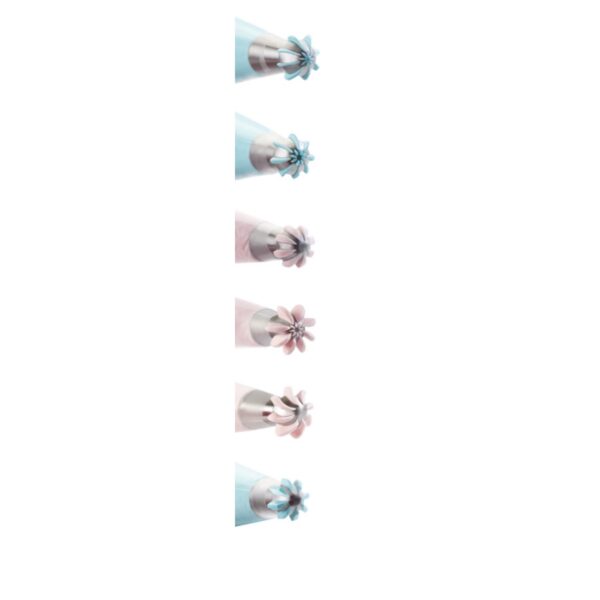 ibili set van 6 rvs bolvormige russische spuitmondjes ibili set van 6 rvs bolvormige russische spuitmondjes