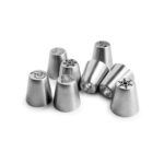 ibili set van 8 kerst russische spuitmondjes