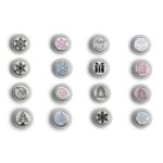 ibili set van 8 kerst russische spuitmondjes