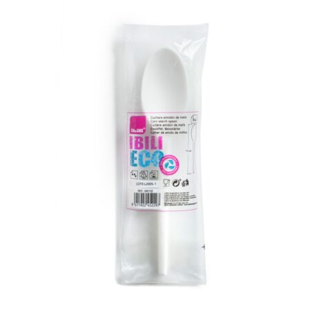 ibili wegwerp lepels maismeel eco 6 stuks ibili wegwerp lepels maismeel eco 6 stuks