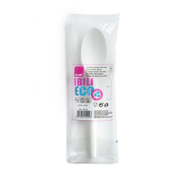 ibili wegwerp lepels maismeel eco 6 stuks ibili wegwerp lepels maismeel eco 6 stuks