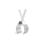 Ibili vleestang RVS 28,5 cm trancheertang voor roast beef en ham