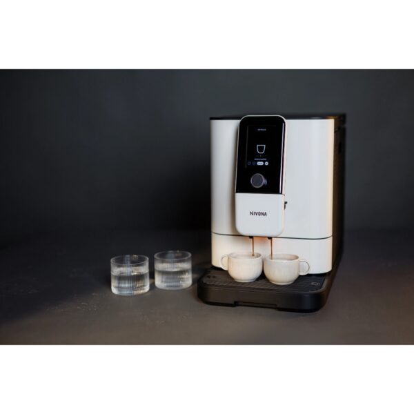 nivona koffiemachine wit chilled brew functie 8112 Nivona NIVO 8112 volautomaat voor espresso cappuccino en latte