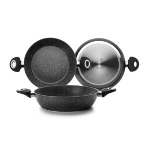 Ibili hoge koekenpan 2 grepen Natura - 32 cm