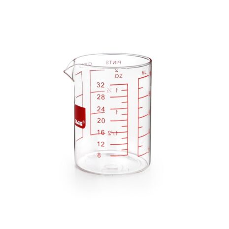 ibili maatbeker 1 liter kristall borosilicaat