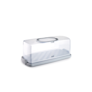 Ibili Taartbox met Handgreep – Stevige Taart Transportbox BPA-vrij - Rechthoek 36 x 16 x 13,3 cm