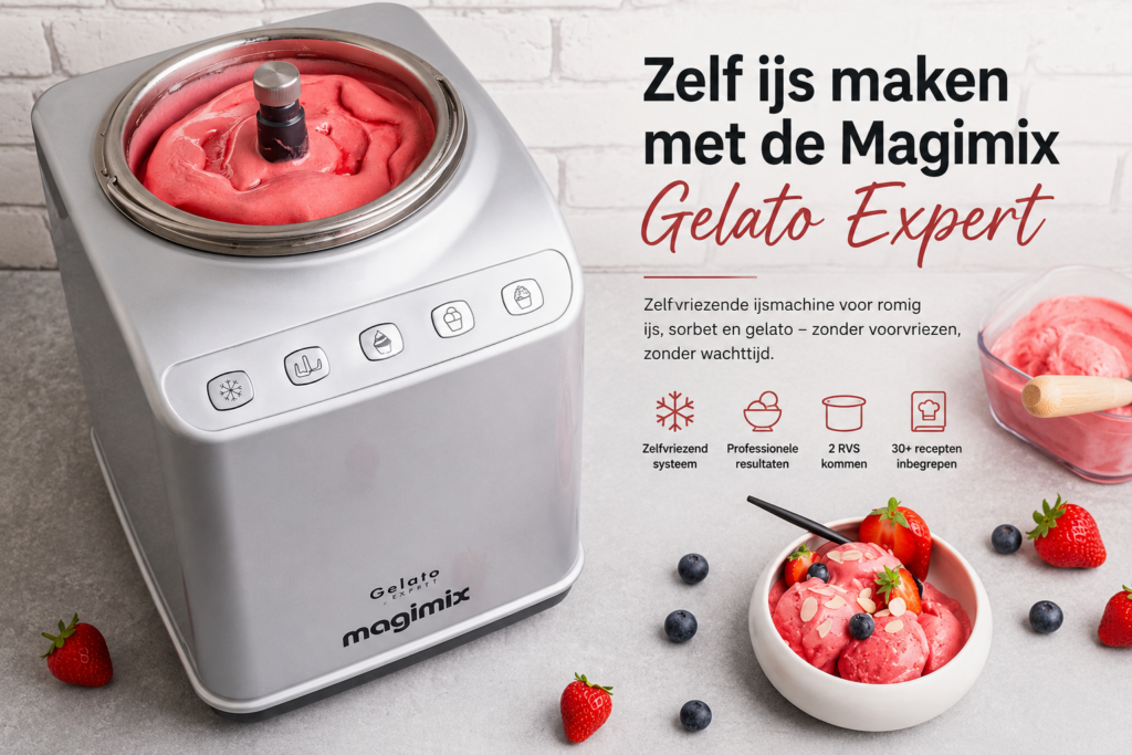 Magimix Gelato Expert ijsmachine