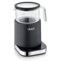 graef melkopschuimer ms902 met glazen kan en touchdisplay