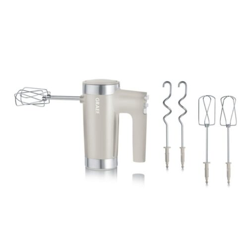 graef handmixer met soft start en turboknop voor mixen, kloppen en kneden graef handmixer met soft start en turboknop voor mixen, kloppen en kneden