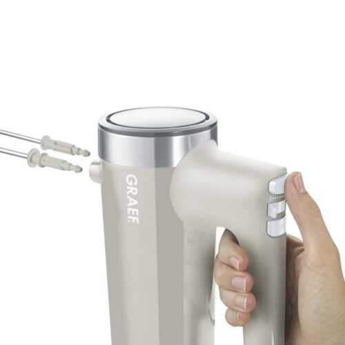graef handmixer met soft start en turboknop voor mixen, kloppen en kneden graef handmixer met soft start en turboknop voor mixen, kloppen en kneden