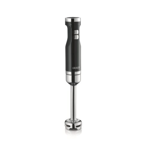 graef staafmixer met 5 snelheden en turbo zwart– veelzijdige keukenhulp voor elke bereiding graef staafmixer met 5 snelheden en turbo zwart– veelzijdige keukenhulp voor elke bereiding