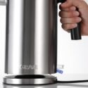 graef wk 600 waterkoker 1,5 liter – moderne rvs waterkoker met slimme functies